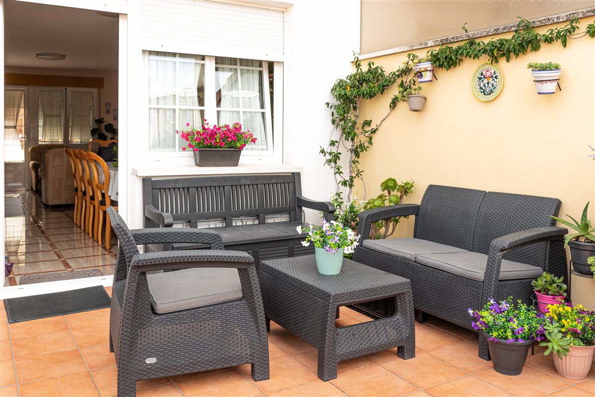 Habitación 1 · Terraza compartida · Espacio común